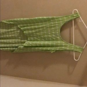 Tank top with long back